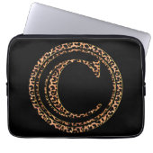Leopard C Laptopschutzhülle (Vorderseite)