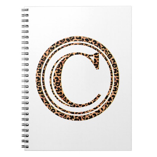 Leopard C Notizblock (Vorderseite)