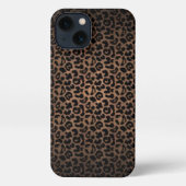 Leopard Camouflage iPhone Case Hülle (Rückseite)