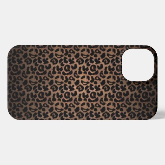 Leopard Camouflage iPhone Case iPhone Hülle (Rückseite (Horizontal))