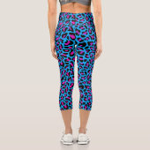 Leopard Capri Leggings (Rückseite)