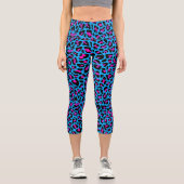 Leopard Capri Leggings (Vorderseite)