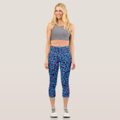 Leopard Capri Leggings (Vorderseite)