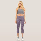 Leopard-Capri-Legierung Capri Leggings (Vorderseite)