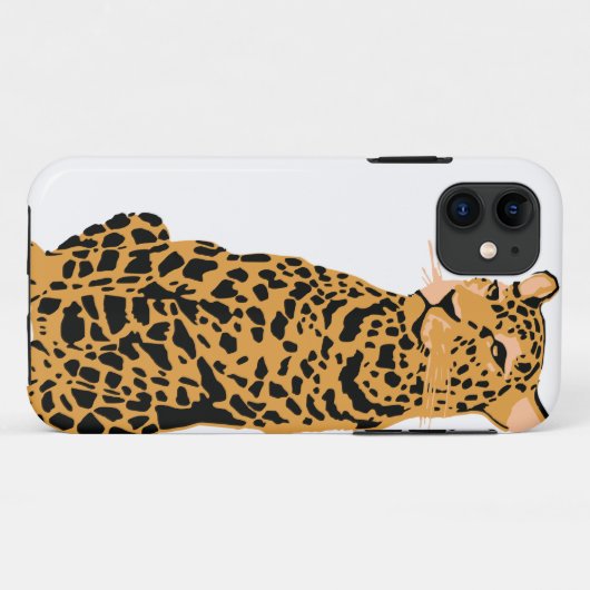 Leopard Case-Mate iPhone Hülle (Rückseite (Horizontal))