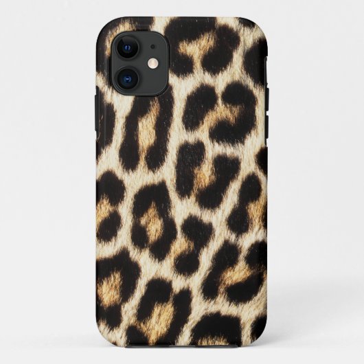 Leopard CaseMate PhoneCase, Apple iPhone 11, Tough Case-Mate iPhone Hülle (Rückseite)