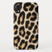 Leopard CaseMate PhoneCase, Apple iPhone XR, Tough Case-Mate iPhone Hülle (Rückseite)