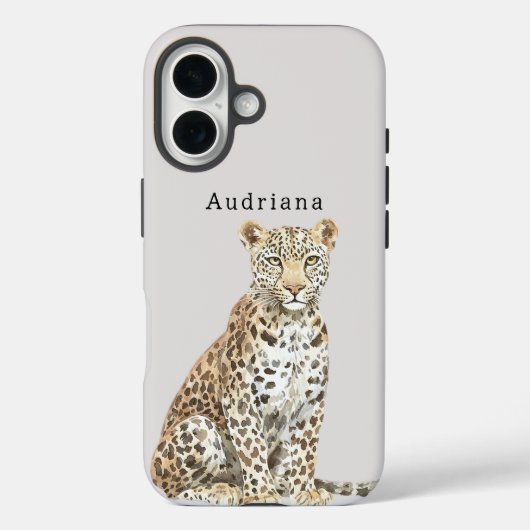 Leopard Cat Case-Mate iPhone Hülle (Rückseite)