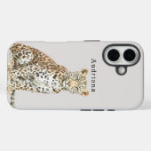 Leopard Cat Case-Mate iPhone Hülle (Rückseite (Horizontal))