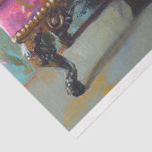 Leopard Cat Decoupage Seidenpapier (Ausschnitt)