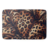 Leopard Charm: Die kühne Aussage Badematte (Vorderseite)