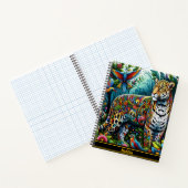 Leopard Charm: Wilde Jungle Umgebung Notizblock (Innenseite)