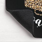 Leopard Cheer Coach Cheerleading Cheerleader Würdi Mousepad (Ecke)