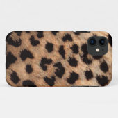Leopard Cheetah Animal Print Girly Modern Case-Mate iPhone Hülle (Rückseite (Horizontal))