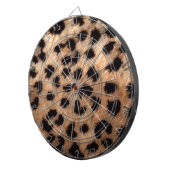 Leopard Cheetah Animal Print Girly Modern Dartscheibe (Vorderseite rechts)