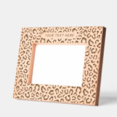 Leopard Cheetah Pattern Geätzte Rahmen (Links)