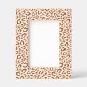 Leopard Cheetah Pattern Geätzte Rahmen (Vorderseite)