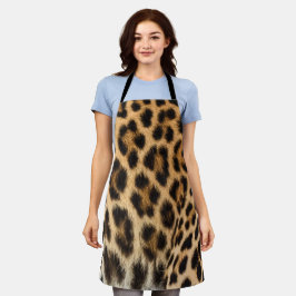 Leopard Cheetah Print Animal Fanttern Muster Schürze