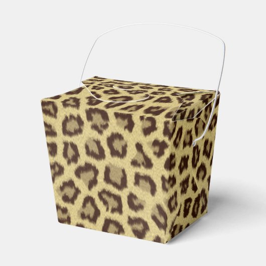 Leopard/Cheetah Print Geschenkschachtel (Vorderseite)