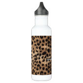 Leopard Cheetah Print Glamour Girls Trinkflasche (Links)