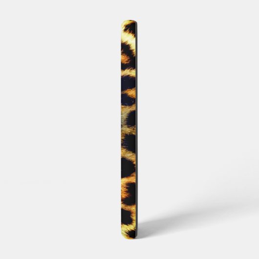 Leopard Cheetah Print Imitate Fur Samsung Galaxy Hülle (Linke Seite)