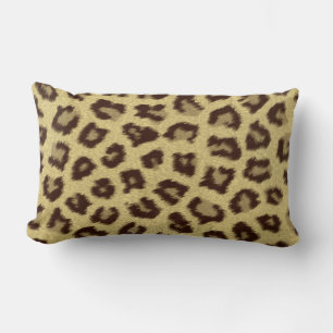 Leopard/Cheetah Print Lendenkissen