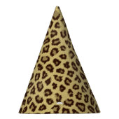 Leopard/Cheetah Print Partyhütchen (Rechts)