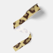 Leopard/Cheetah Print Ripsband (Rückseite)