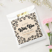 Leopard Cheetah Print Wild One Baby Dusche Geschenktütchen (Versiegelt)