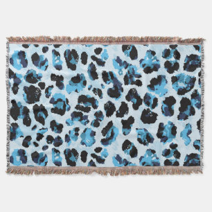 Leopard Cheetah Skin: Vintage Gefärbte Krawatte de Decke