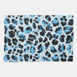 Leopard Cheetah Skin: Vintage Gefärbte Krawatte de Geschirrtuch