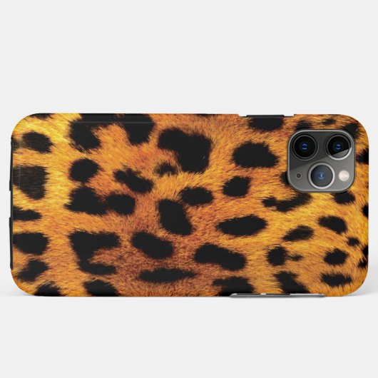 Leopard Cheetah Tier drucken Wildsafari-Look Case-Mate iPhone Hülle (Rückseite (Horizontal))