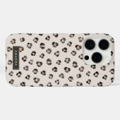 Leopard Cheetah Wild Animal Skin Pattern Case-Mate iPhone Hülle (Rückseite (Horizontal))