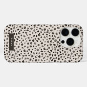 Leopard Cheetah Wild Animal Skin Pattern Case-Mate iPhone Hülle (Rückseite (Horizontal))