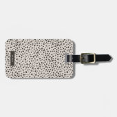 Leopard Cheetah Wild Animal Skin Pattern Gepäckanhänger (Vorderseite horizontal)