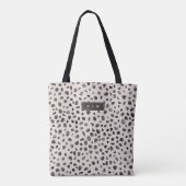 Leopard Cheetah Wild Animal Skin Pattern Tasche (Rückseite)