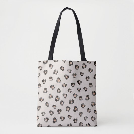 Leopard Cheetah Wild Animal Skin Pattern Tasche (Vorderseite)