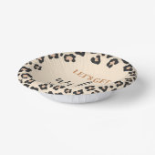 Leopard Cheetah Wild Bachelorette Weekend Party Pappteller (Gewinkelt)