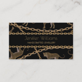 Leopard-           Cheetahbus der Goldenen Kette Visitenkarte