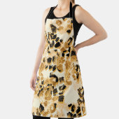 Leopard Chic: Vintages Muster Eleganz. Schürze (InSitu)