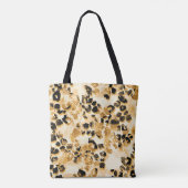 Leopard Chic: Vintages Muster Eleganz. Tasche (Rückseite)