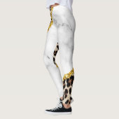 Leopard Chick Sport Leggings (Links)