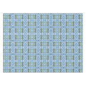 Leopard Chinoiserie Blue Ginger Jar Topiary Tischdecke (Vorderseite (Horizontal))