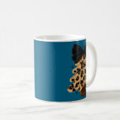 Leopard Christmas Tree,christmas Coquette Bow Yarn Kaffeetasse (VorderseiteRechts)