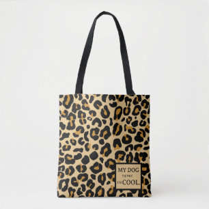 Leopard Classic Modern Cheetah Trendy Dog Custom Tasche