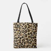 Leopard Classic Modern Cheetah Trendy Dog Custom Tasche (Rückseite)