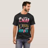 Leopard CNA Because Even Nurse Need Heroes Western T-Shirt (Vorne ganz)