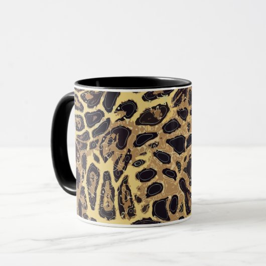 Leopard Combo Tasse (Vorderseite Links)