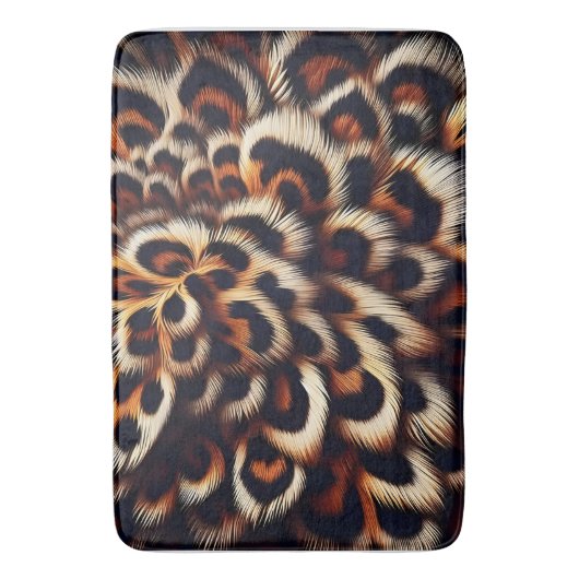 Leopard Comfort Drift in einen Dschungel Inspirier Badematte (Vorderseite Vertikal)