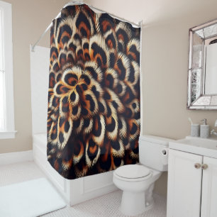 Leopard Comfort Drift in einen Dschungel Inspirier Duschvorhang